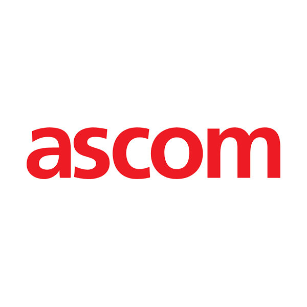 ASCOM standard belt clip suitable for d83 handsets with ASCOM logo, black (660642)