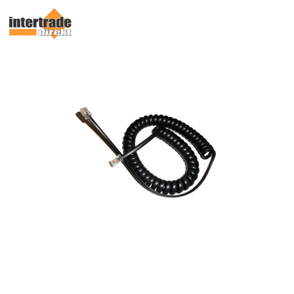 Handset cord for SIEMENS/UNIFY optiPoint and OpenStage, black/lava Length: 600mm