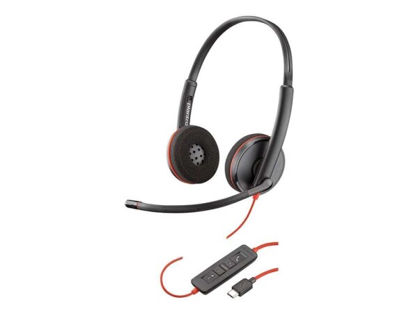 Plantronics Blackwire C3220 Binaural USB-A Headset 209745-201