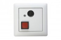 Mitel call button with auxiliary plug-in contact (3106770)