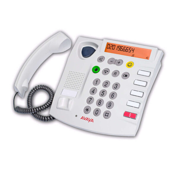 Avaya SeCom Excellence Plus, senior-friendly desk phone, 4999085379