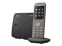GIGASET CL660 anthracite cordless analogue 2.4" TFT colour display Micro-USB phonebook for 400 contacts