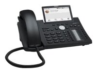 SNOM D385 black with 10.88 cm 4.3-inch display Bluetooth, without power supply