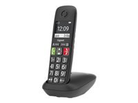 GIGASET E290 black large black-and-white display large keys with large lettering direct dial keys amplifier for extra-loud listening
