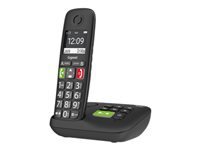 GIGASET E290A black cordless analogue DECT large-button answering machine