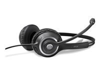 EPOS IMPACT SC 260 Stereo Headset Easy Disconnect (QD) connection optimised for desk phones in contact centres and offices