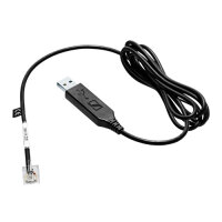 Sennheiser RJ9 Plug to USB Connection Cable (506036)
