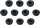 Jabra Engage 65/75 Mono Ear Cushions 10-Pack 14101-61