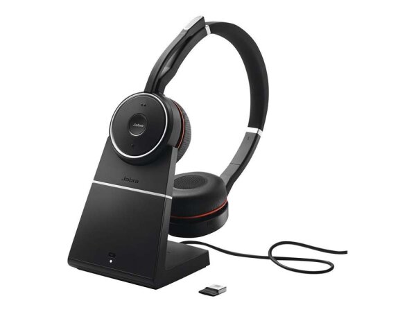 JABRA Evolve 75 Stereo MS incl. Link 380 + Charging Stand (7599-842-199)