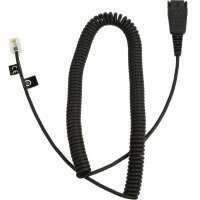 Jabra QD to RJ10 Cable Bottom Cord (Siemens, Snom,...